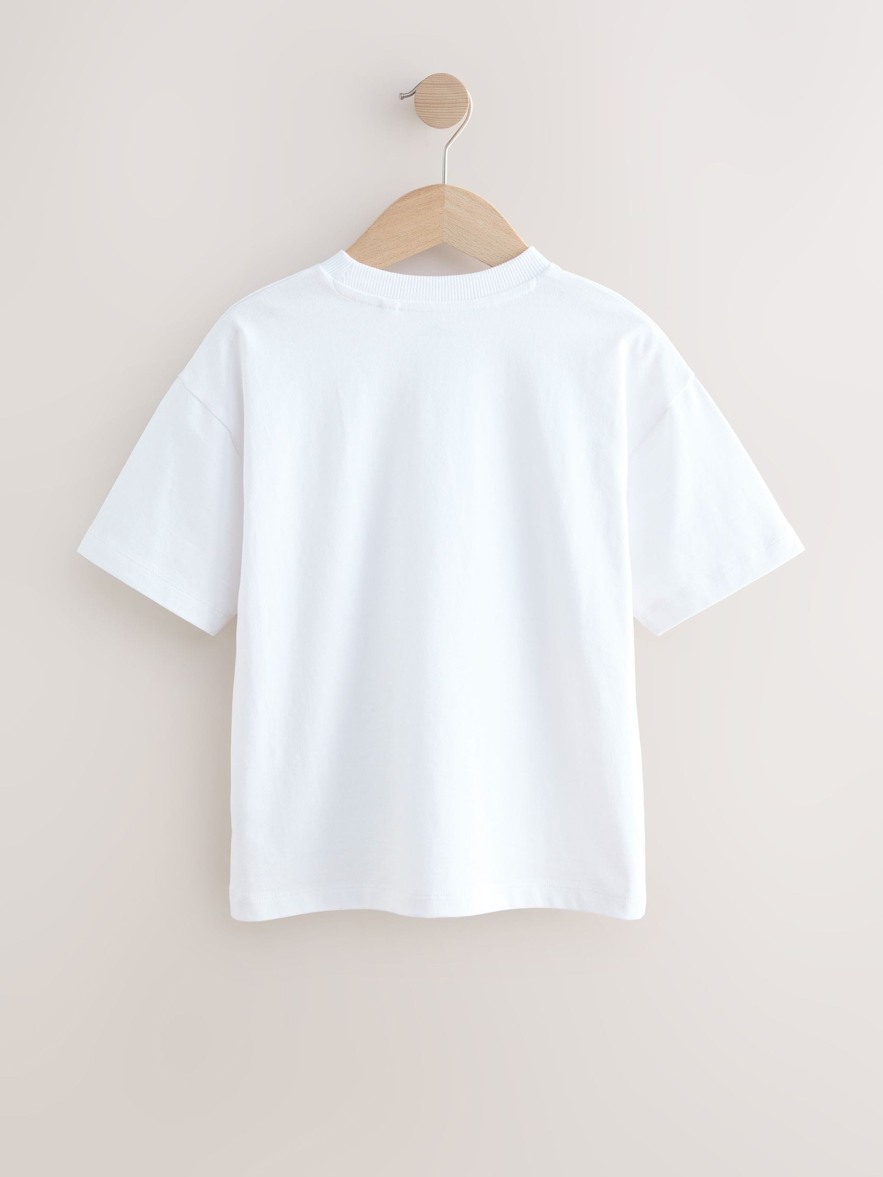 Dsiney Kidz - White NASA Short Sleeve T-Shirt (3-16yrs) image 2