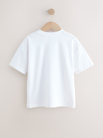 Dsiney Kidz - White NASA Short Sleeve T-Shirt (3-16yrs) image 2