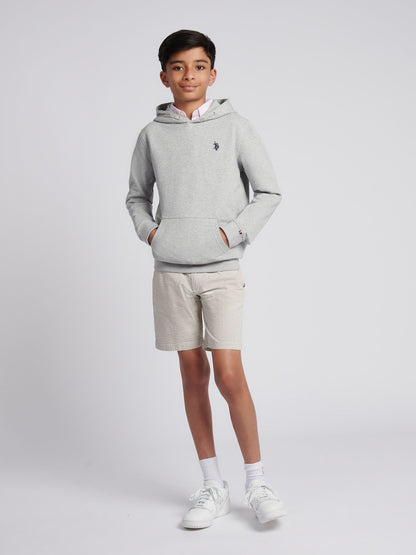 Dsiney Kidz - U.S. Polo Assn Grey Boys Double Horsemen Hoodie image 3