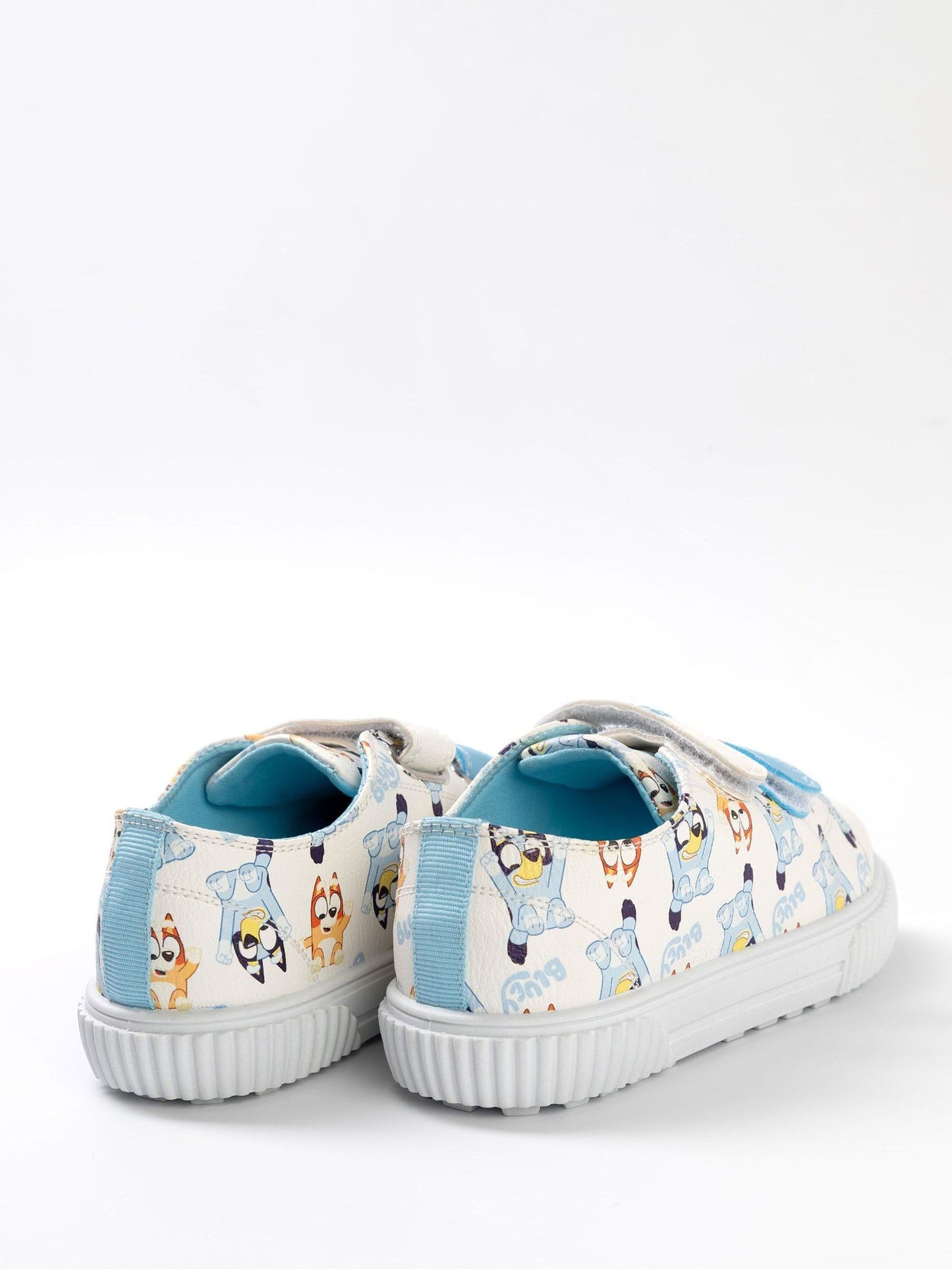 Vanilla Underground White Bluey Kids Touch Fastening Trainers image 3