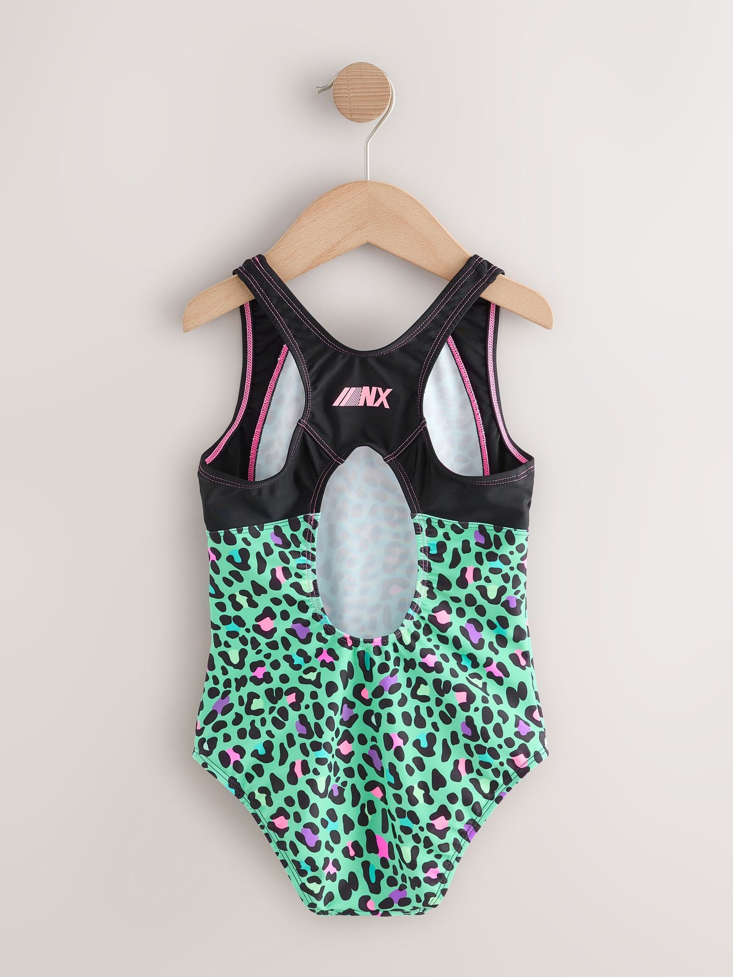 Dsiney Kidz - Turquoise Blue Animal Sports Open Back Swimsuit (3-16yrs) image 5