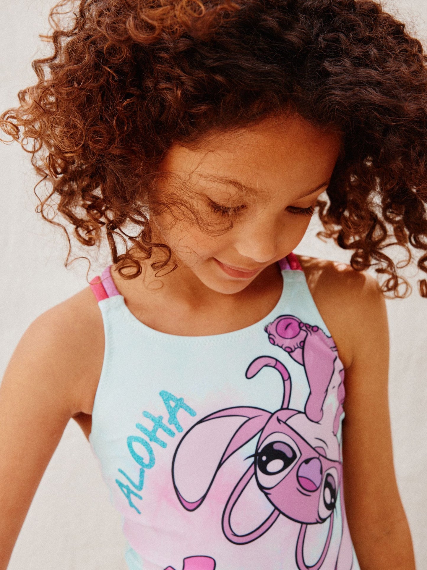 Dsiney Kidz - Blue Stitch Double Strap Swimsuit (3-16yrs) image 4
