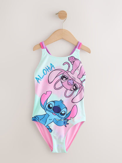 Dsiney Kidz - Blue Stitch Double Strap Swimsuit (3-16yrs) image 5