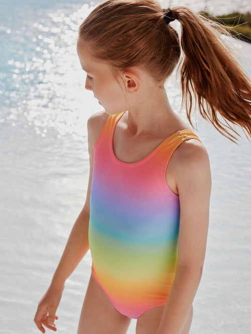 Dsiney Kidz - Rainbow Ombre Scoop Neck Swimsuit (3-16yrs) image 1