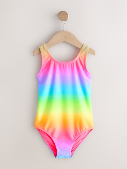 Dsiney Kidz - Rainbow Ombre Scoop Neck Swimsuit (3-16yrs) image 7