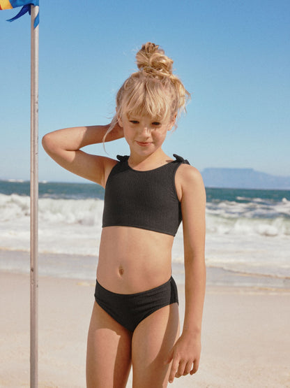 Dsiney Kidz - Black Crinkle Bikini (3-16yrs) image 1
