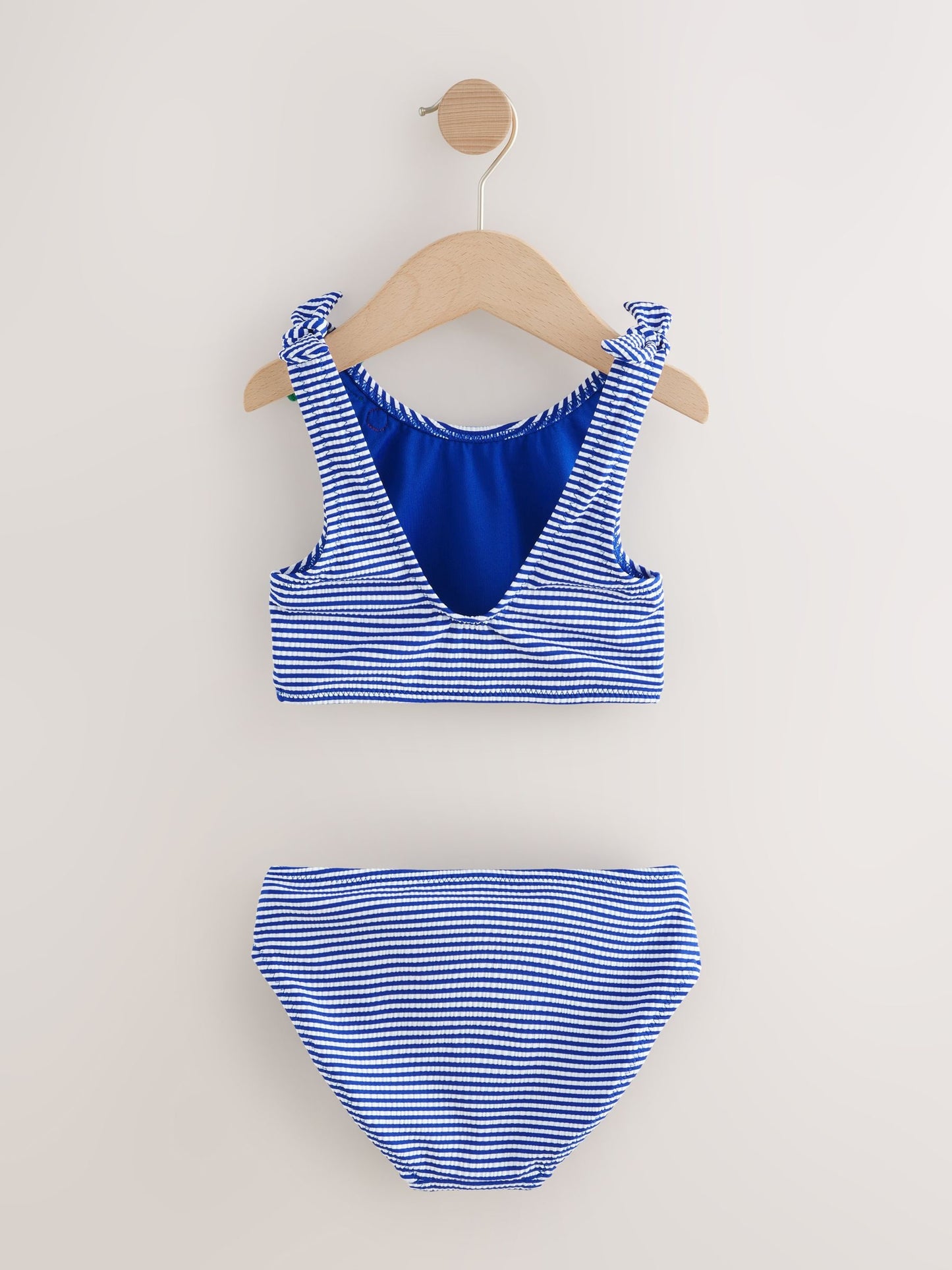 Dsiney Kidz - Navy Blue Cherry Stripe Crinkle Bikini (3-16yrs) image 6