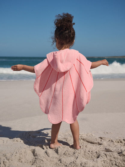 Dsiney Kidz - Pink Shell Towelling Poncho (9mths-10yrs) image 3