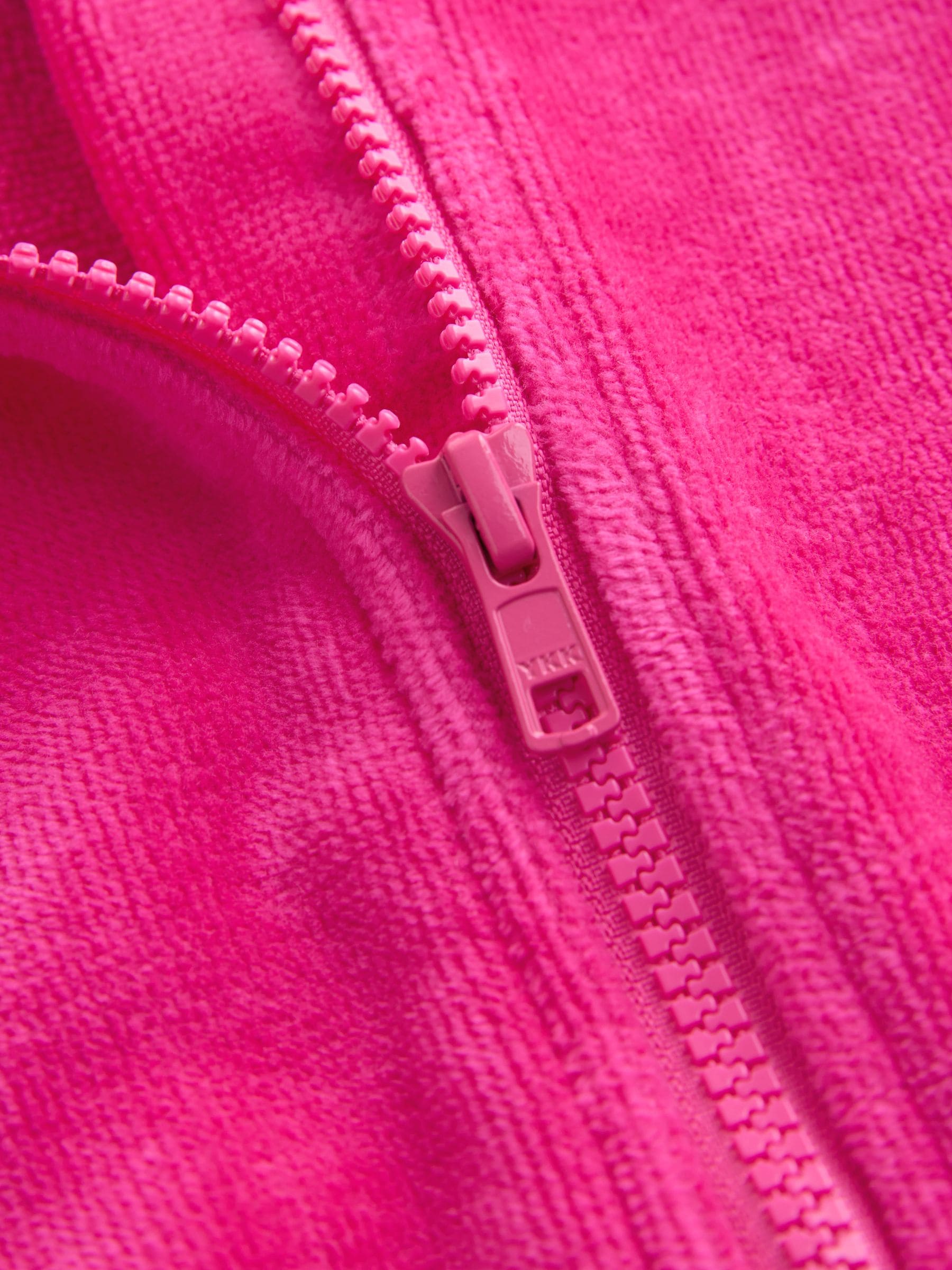 Pink Zip Towelling Poncho (3mths-7yrs) image 7