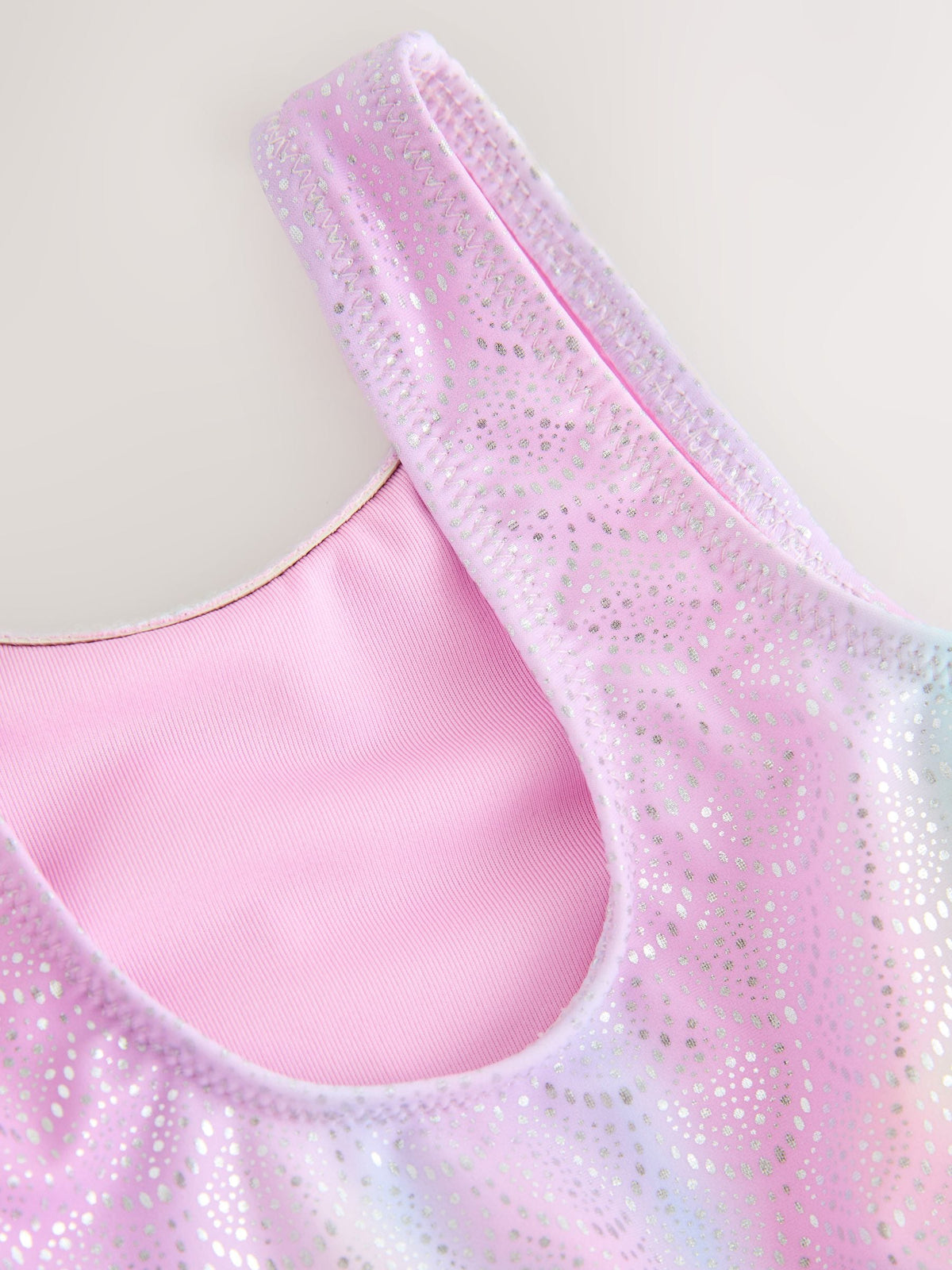 Dsiney Kidz - Pink Foil Mesh Tutu Swimsuit (3mths-7yrs) image 7