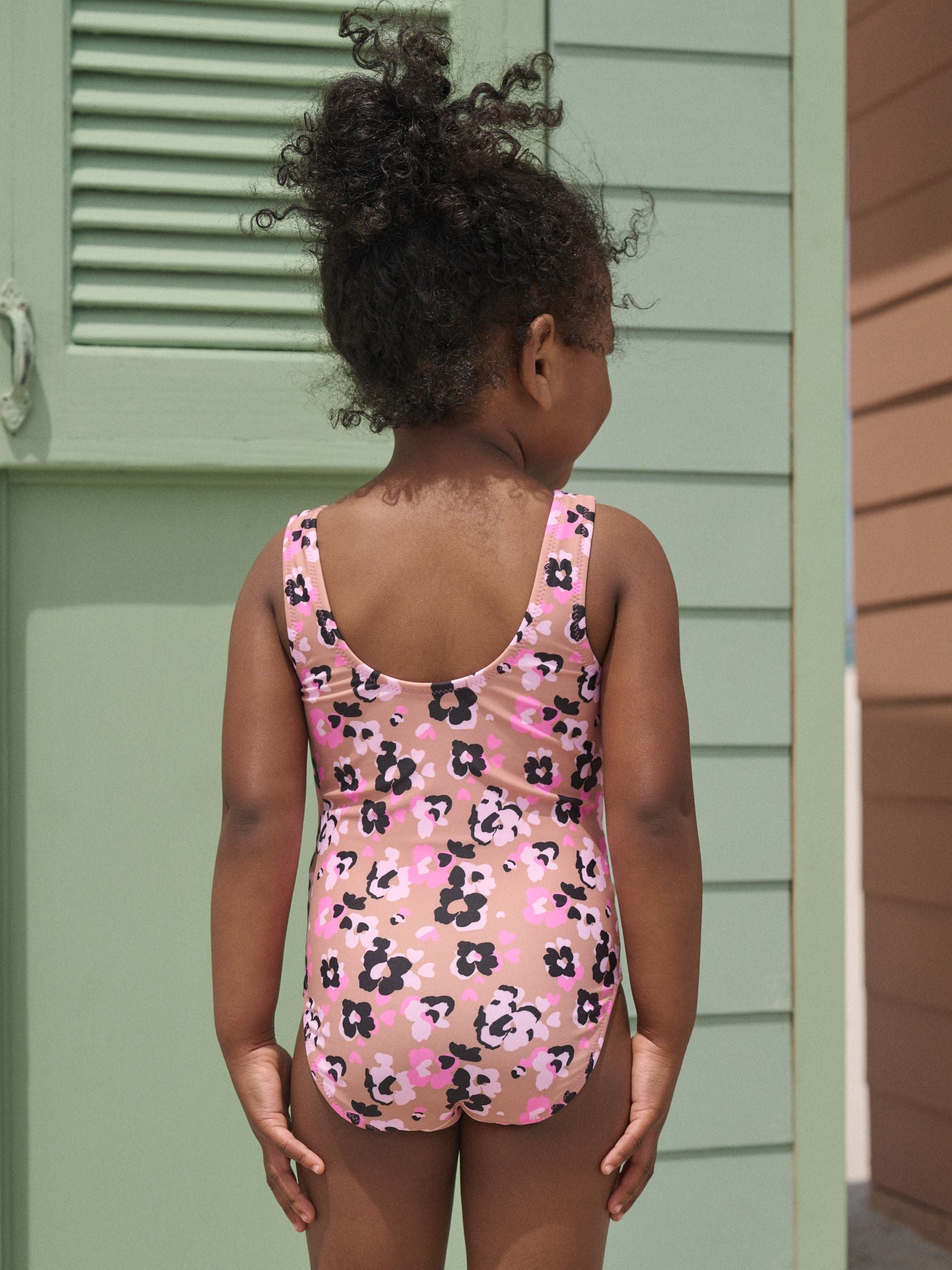 Pink Animal Swimsuit (3mths-10yrs) image 3