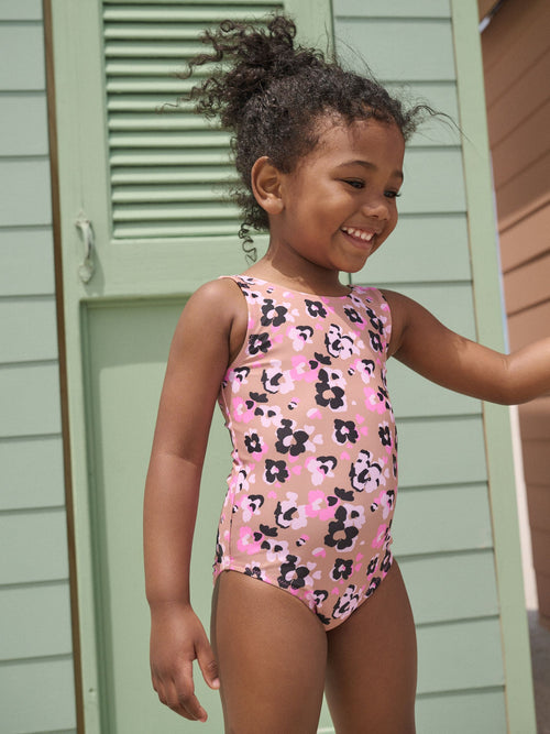 Pink Animal Swimsuit (3mths-10yrs) image 1