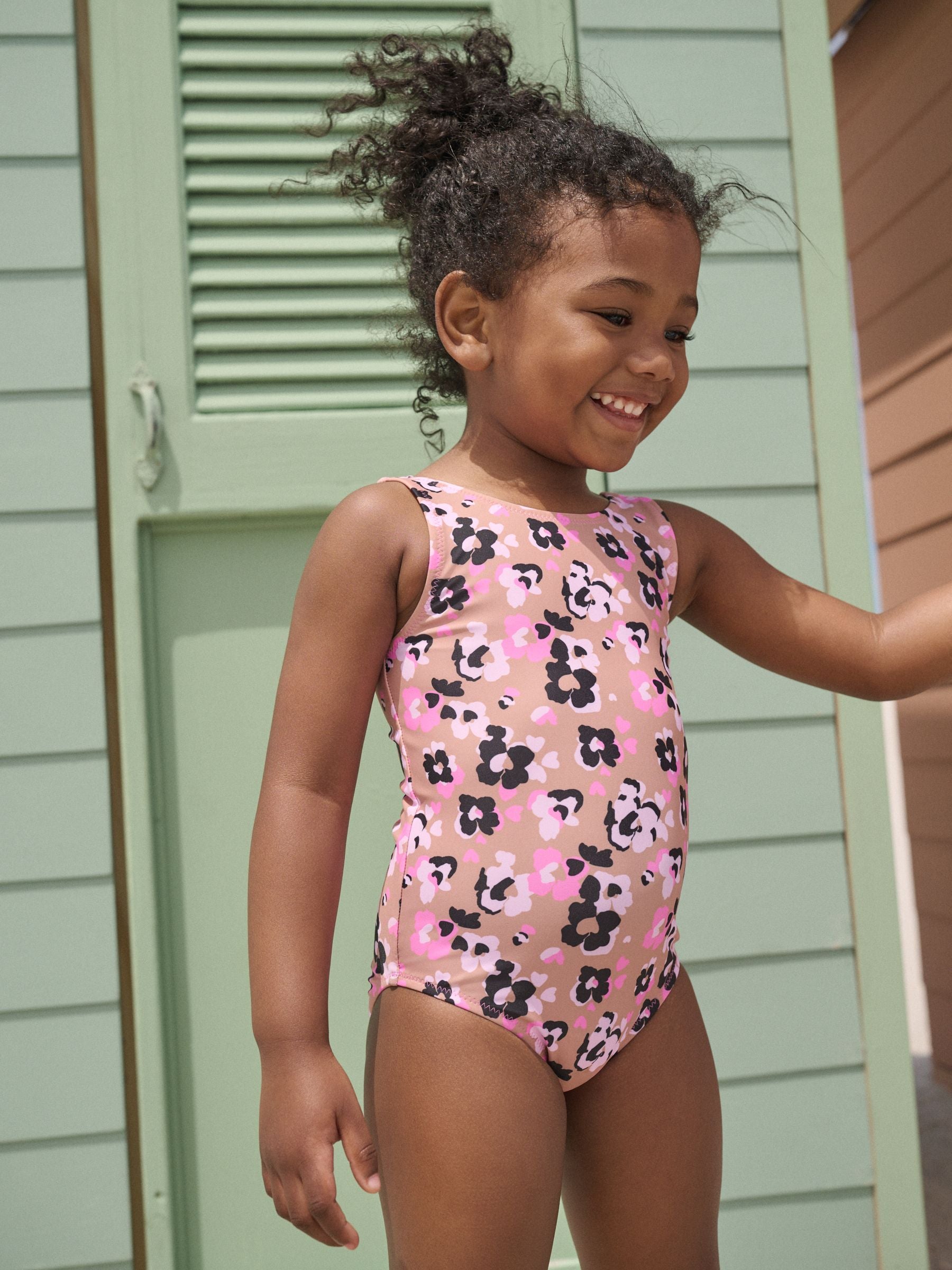 Pink Animal Swimsuit (3mths-10yrs) image 1