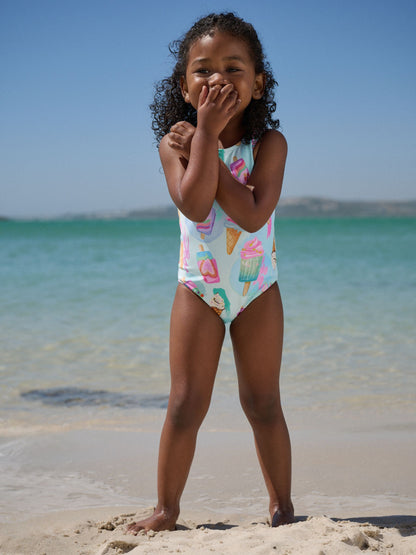 Pink/Blue Ice Cream Swimsuit (3mths-10yrs) image 3