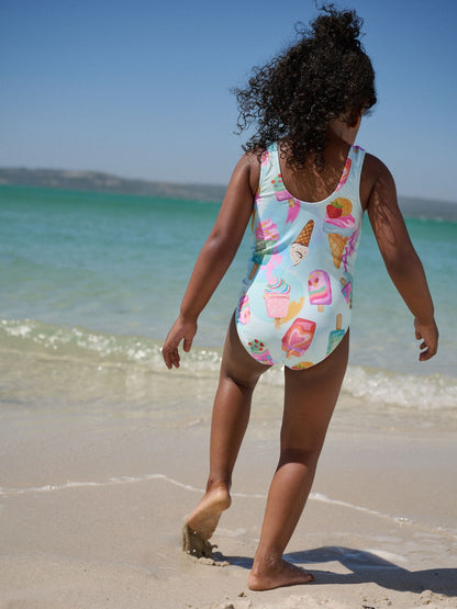 Pink/Blue Ice Cream Swimsuit (3mths-10yrs) image 4