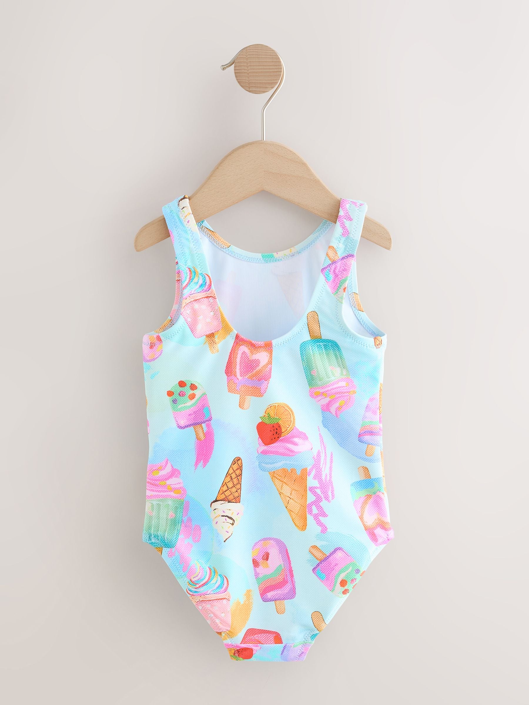 Pink/Blue Ice Cream Swimsuit (3mths-10yrs) image 9