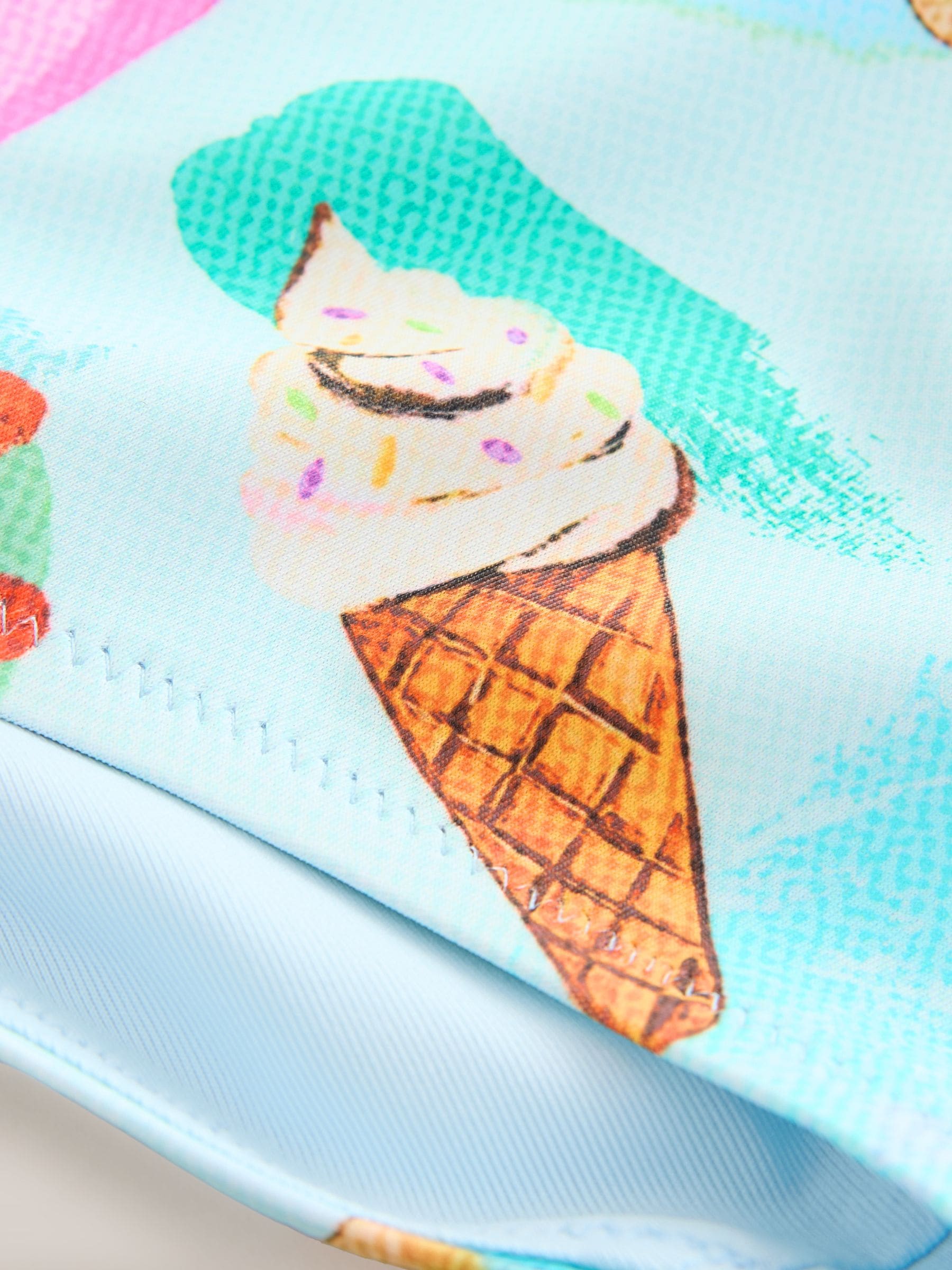 Pink/Blue Ice Cream Swimsuit (3mths-10yrs) image 10