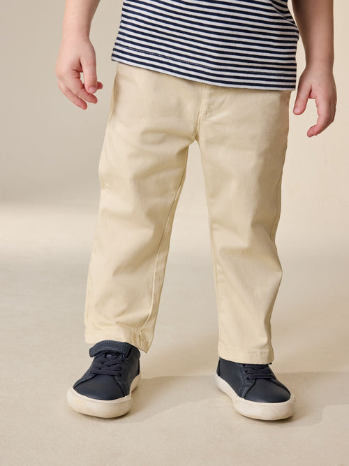 Yellow Stretch Chino Trousers (3mths-7yrs) image 1