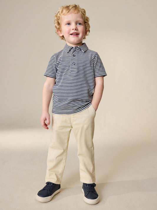 Yellow Stretch Chino Trousers (3mths-7yrs) image 2