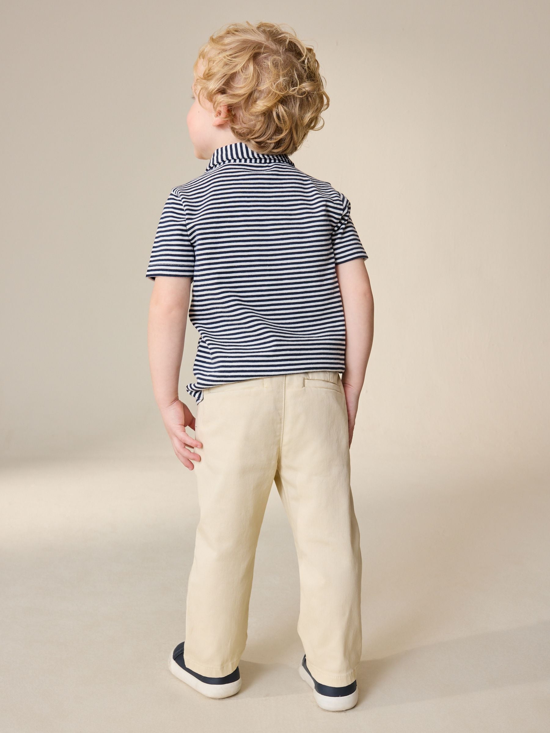 Yellow Stretch Chino Trousers (3mths-7yrs) image 3