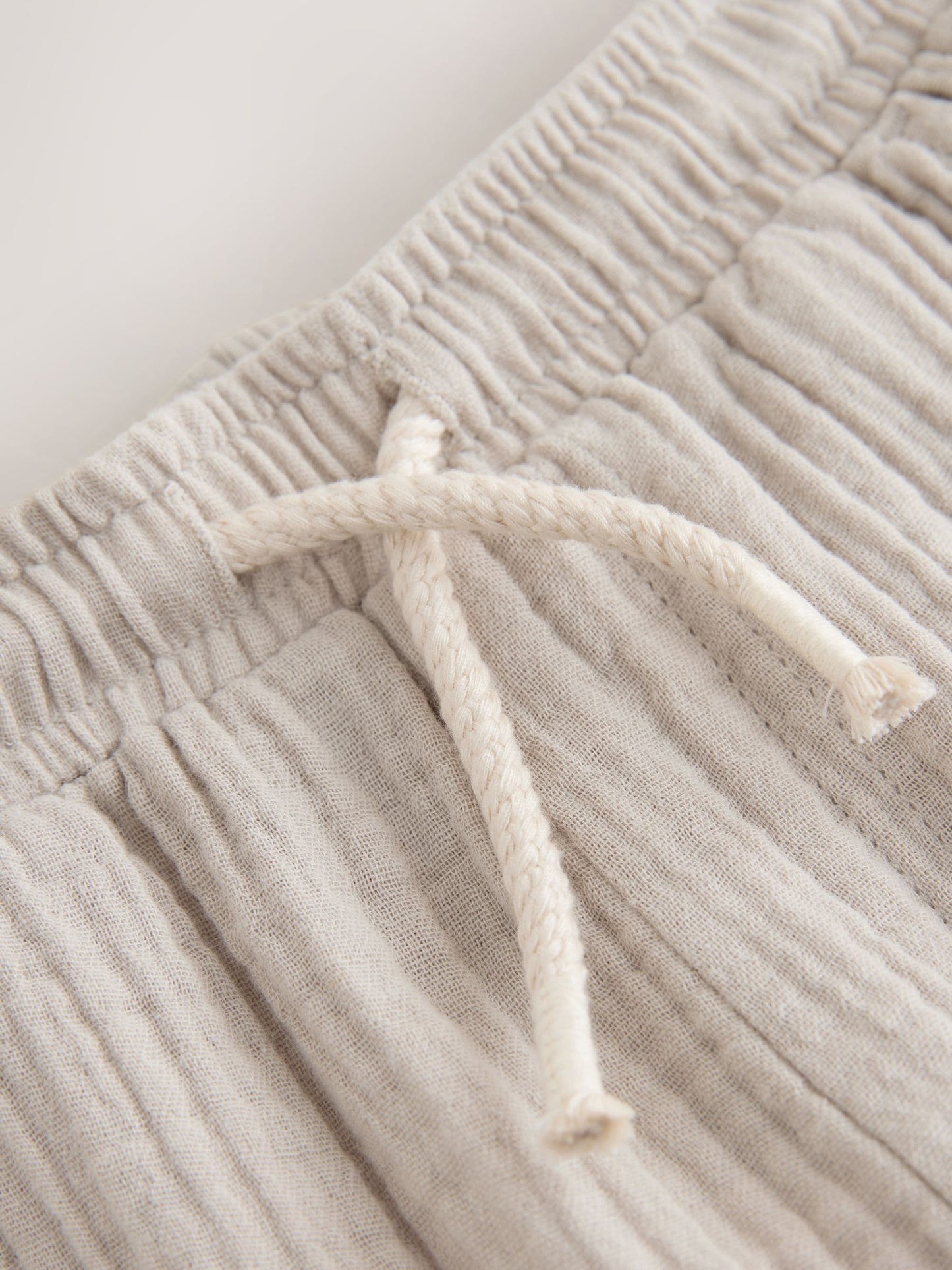 Neutral Soft Textured Pull On Trousers (3mths-7yrs) image 7