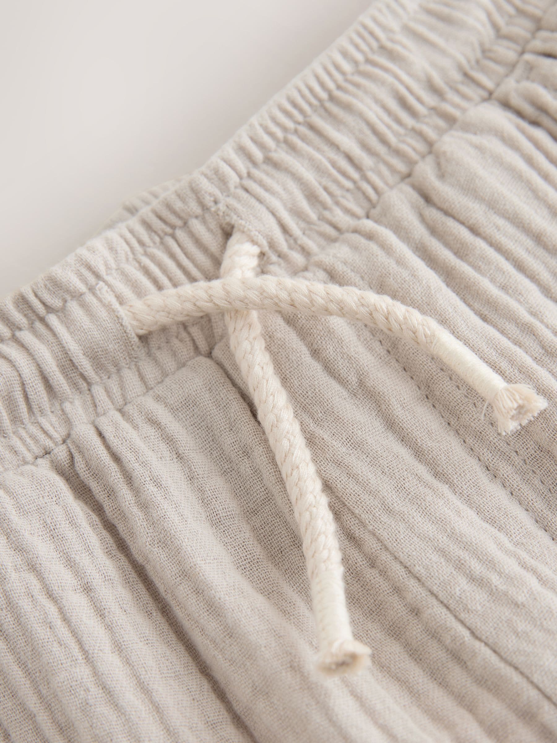 Neutral Soft Textured Pull On Trousers (3mths-7yrs) image 7