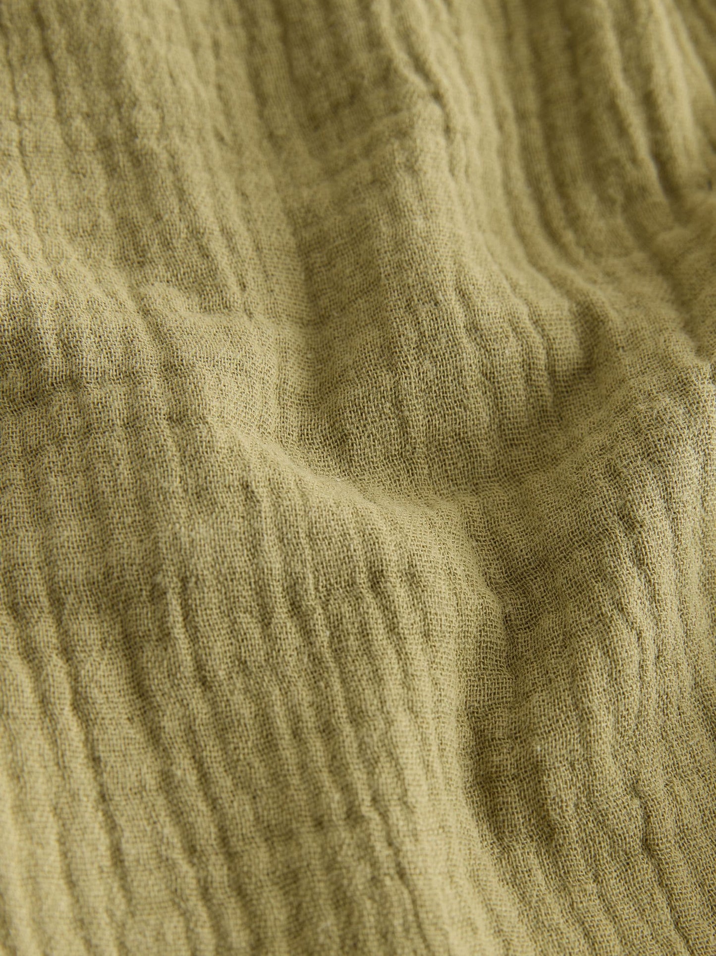 Olive Green Soft Textured Pull On Trousers (3mths-7yrs) image 7
