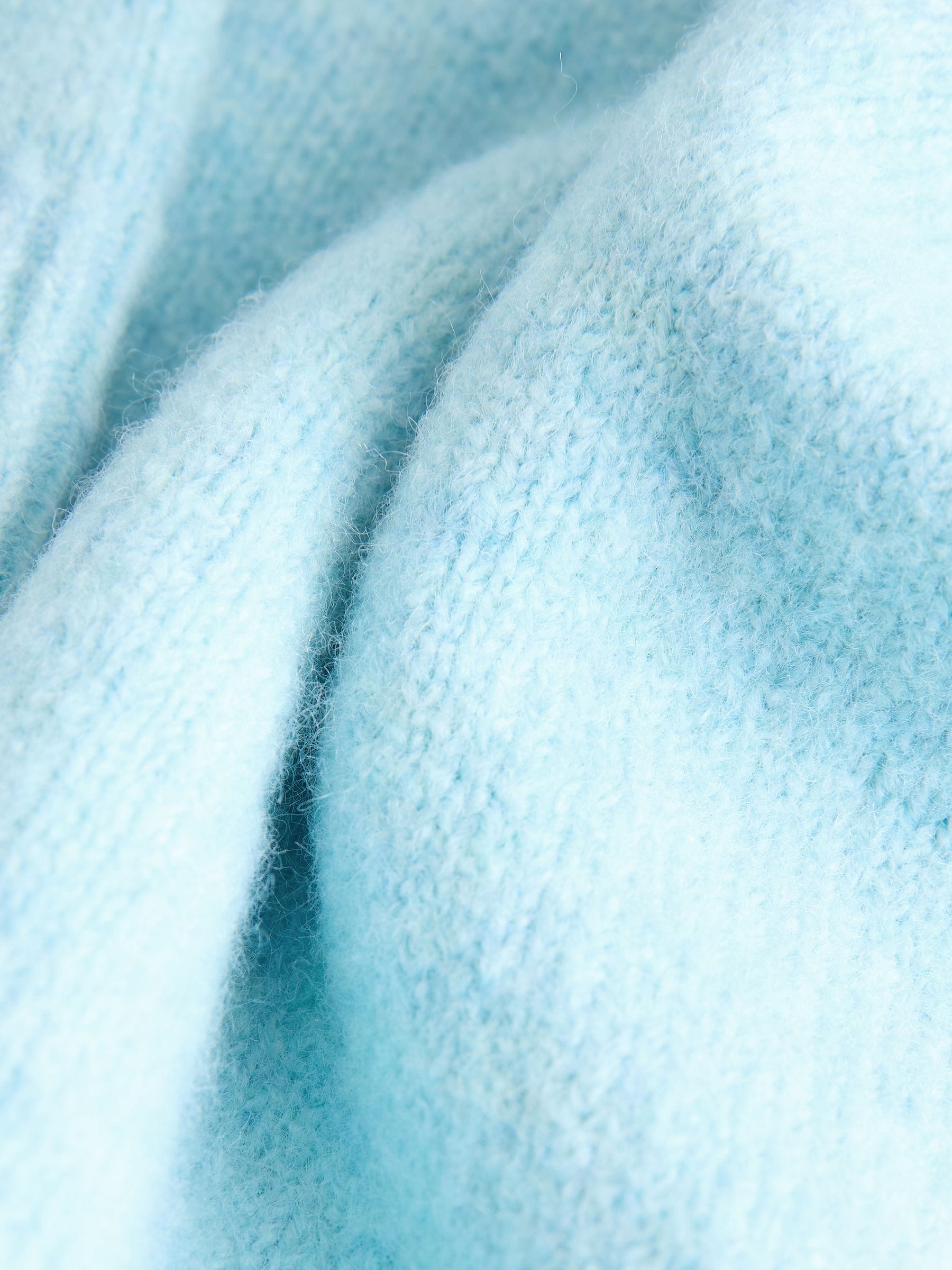 Light Blue Knitted Crew Neck Jumper and Joggers Set (3mths-7yrs) image 8