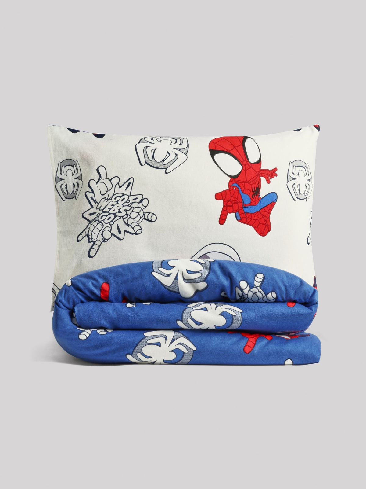 Spidey and Friends Supersoft 100% Brushed Cotton Duvet Cover and Pillowcase Set - image 4
