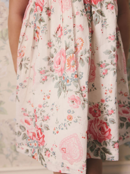 Cath Kidston Pink Floral Short Sleeve Dress (3mths-8yrs) image 4