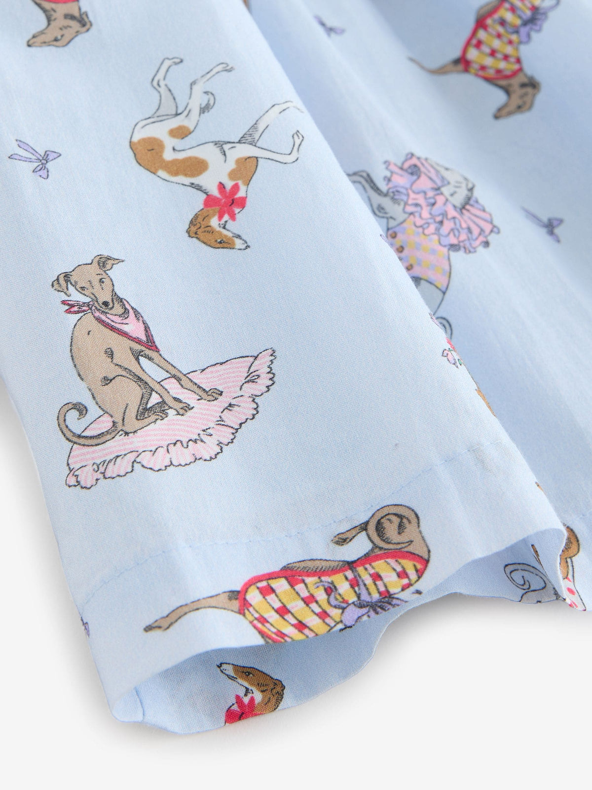 Dsiney Kidz - Cath Kidston Blue Fancy Dogs Cath Kidston Cotton Collar Dress (3mths-8yrs) image 10