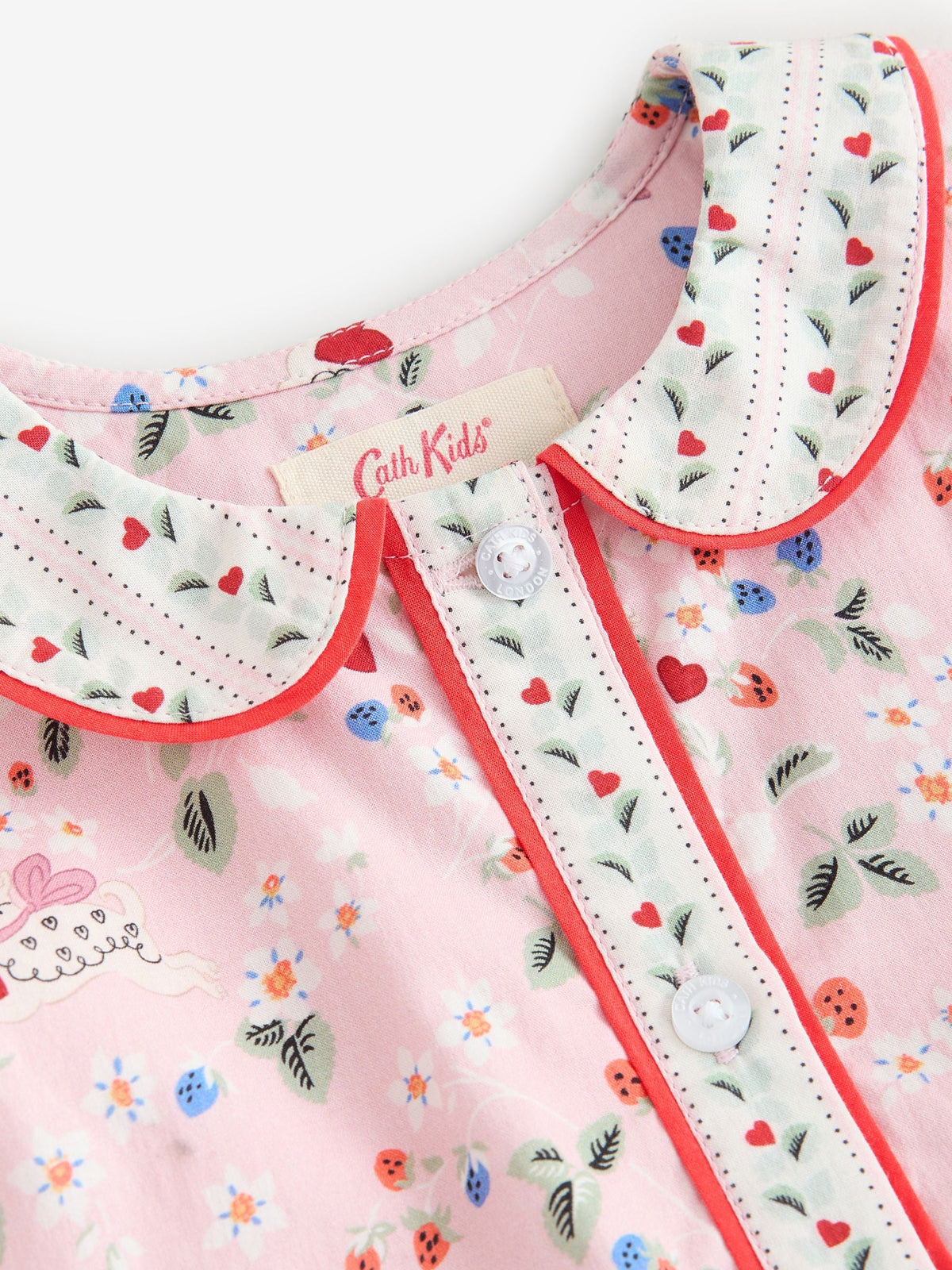 Dsiney Kidz - Cath Kidston Pink Ditsy Cath Kidston Cotton Collar Dress (3mths-8yrs) image 10