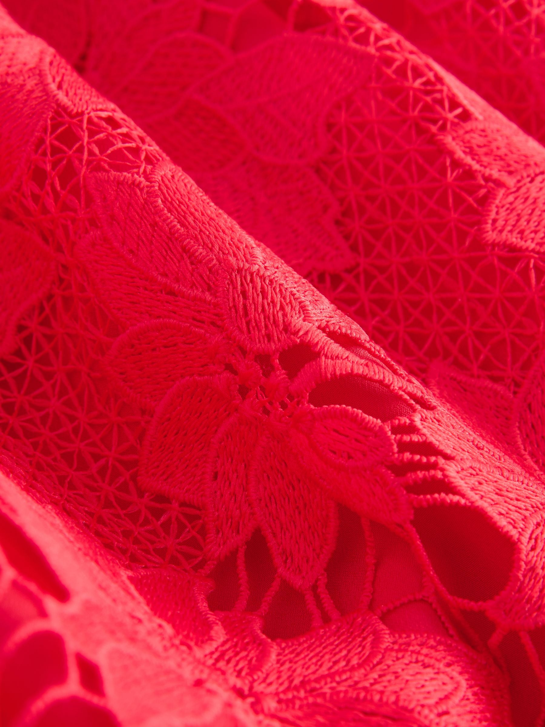 Red Lace Occasion Dress (3-16yrs) image 8