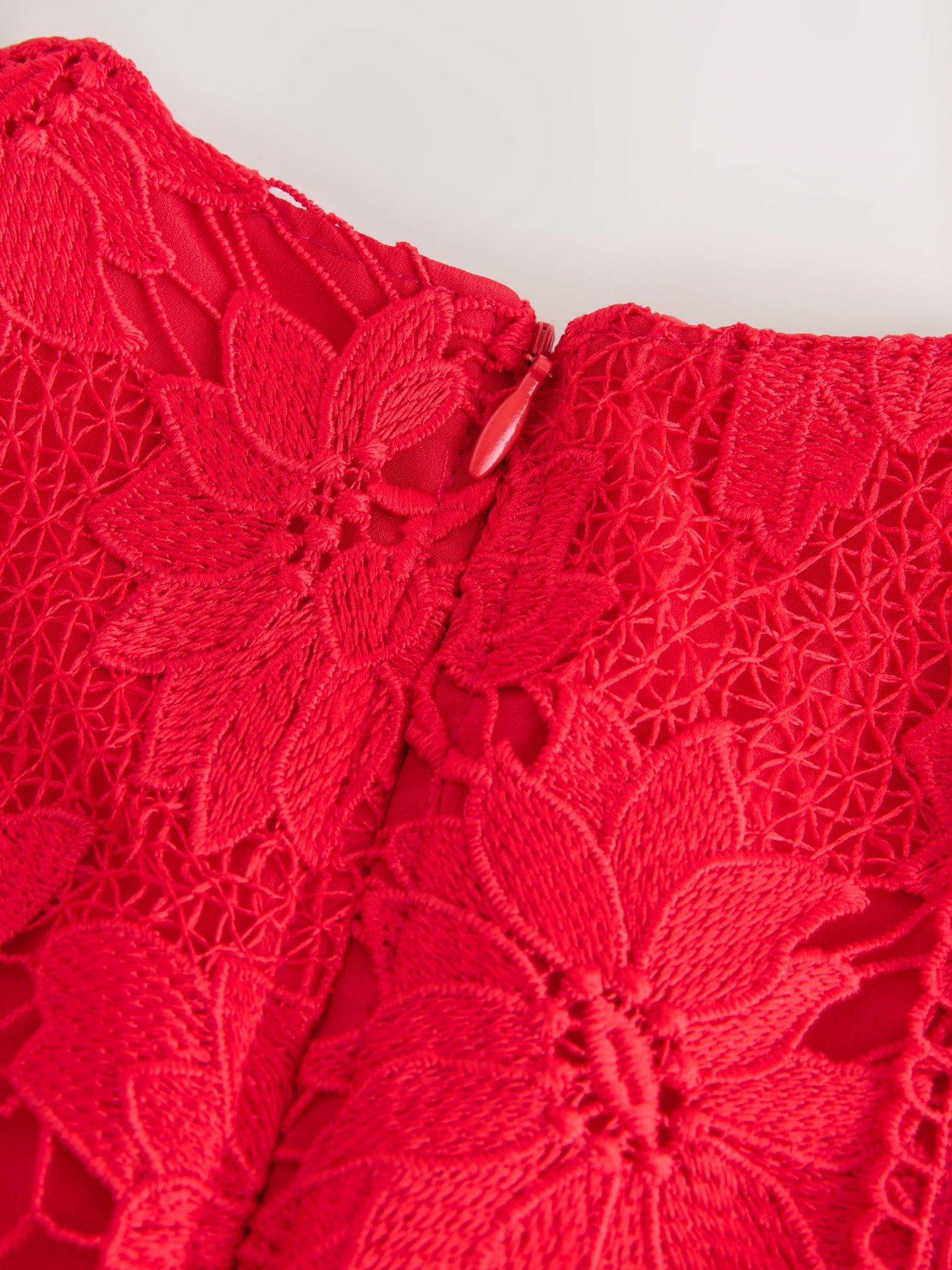 Red Lace Occasion Dress (3-16yrs) image 9