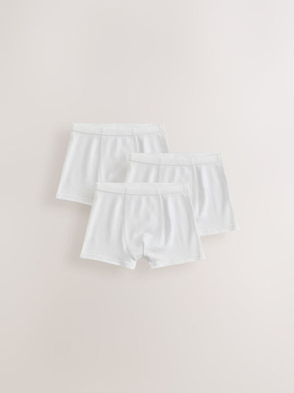 Dsiney Kidz - White Kind To Skin Trunks 3 Pack (1.5-12yrs) image 1