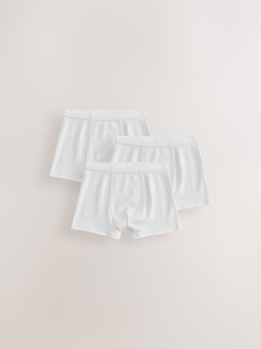 Dsiney Kidz - White Kind To Skin Trunks 3 Pack (1.5-12yrs) image 1