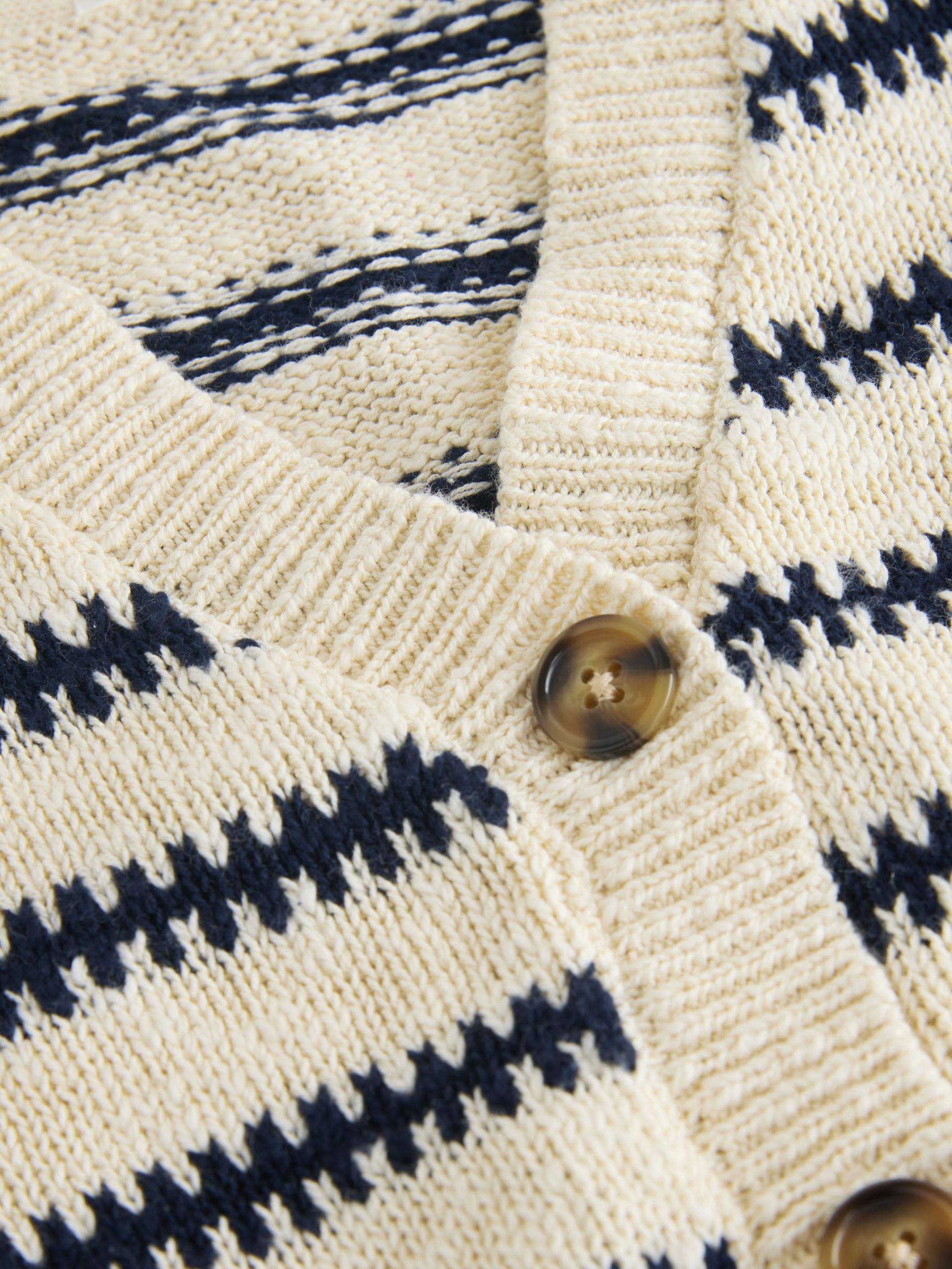Dsiney Kidz - Mono Stripe V-Neck Stitch Cardigan (3-16yrs) image 5