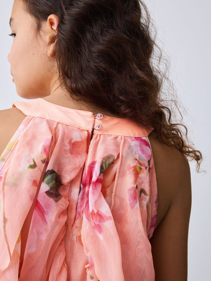 Baker by Ted Baker Floral Halter Waterfall Dress image 5