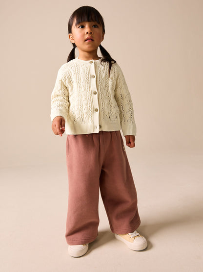 Ecru Cable Cardigan (3mths-7yrs) - image 3