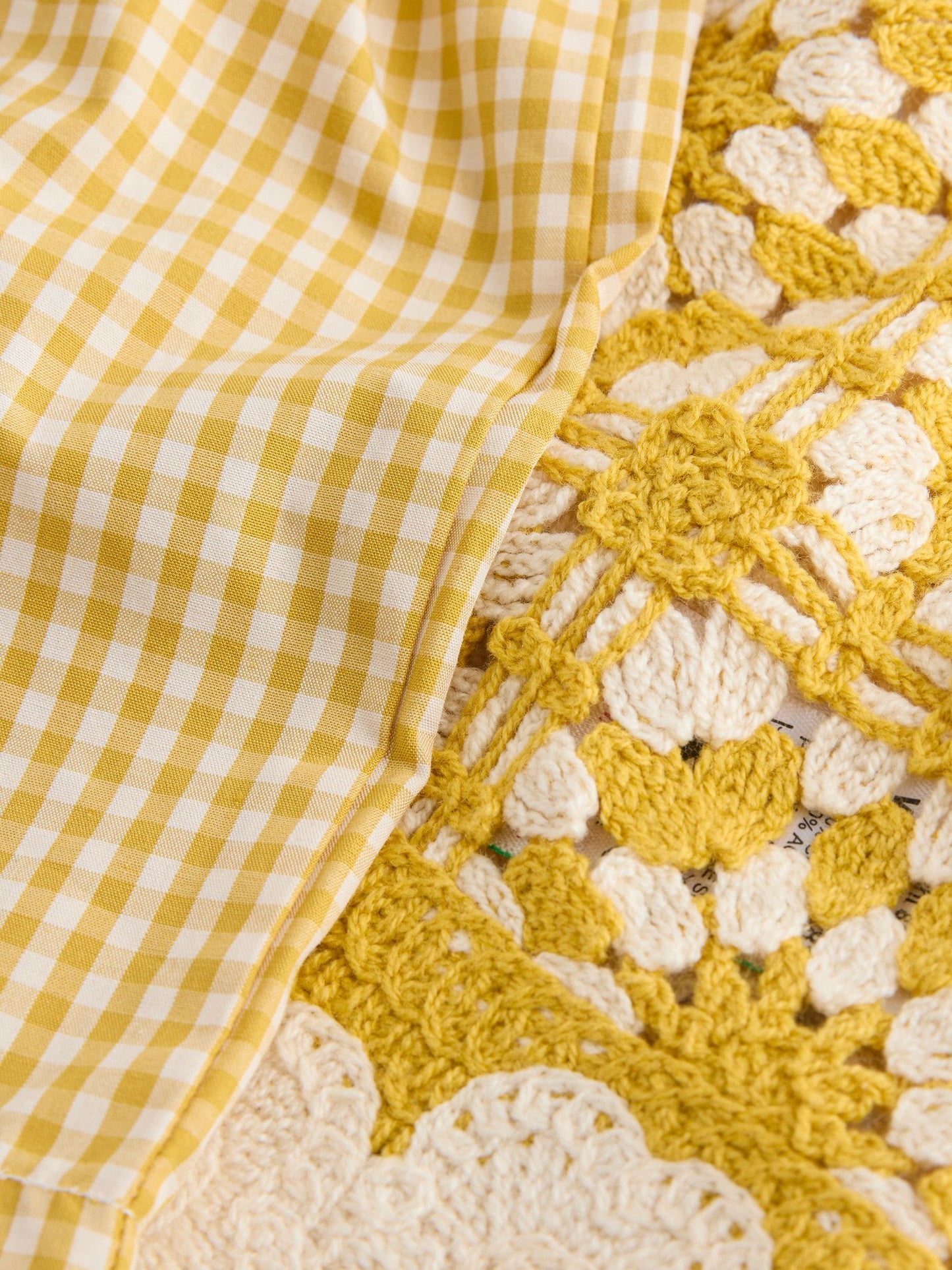 Ochre Yellow Crochet Top and Short set (12mths-7yrs) image 6