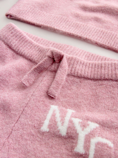 Dsiney Kidz - Pink Cosy NYC Knitted Set (3mths-7yrs) image 8