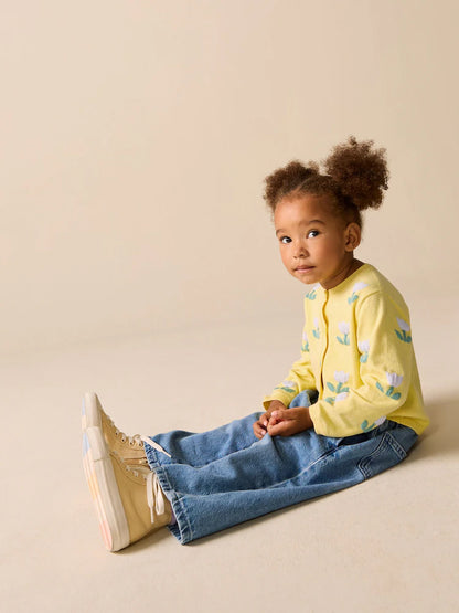 Yellow Tulip Cardigan (3mths-10yrs)