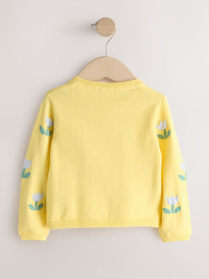 Dsiney Kidz - Yellow Tulip Cardigan (3mths-10yrs) image 6