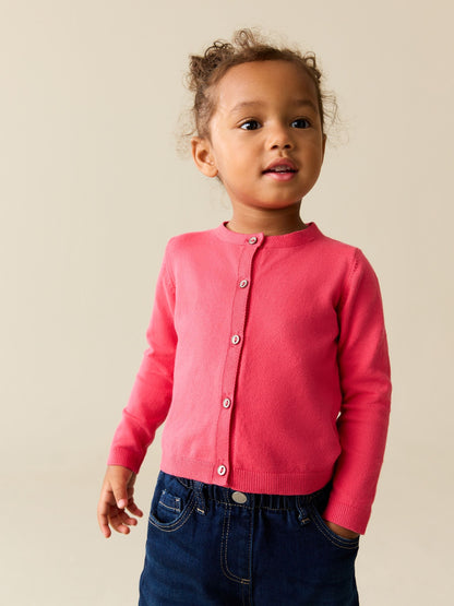 Dsiney Kidz - Fluro Pink Cardigan (3mths-10yrs) image 1