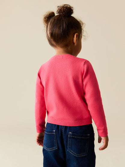 Dsiney Kidz - Fluro Pink Cardigan (3mths-10yrs) image 3