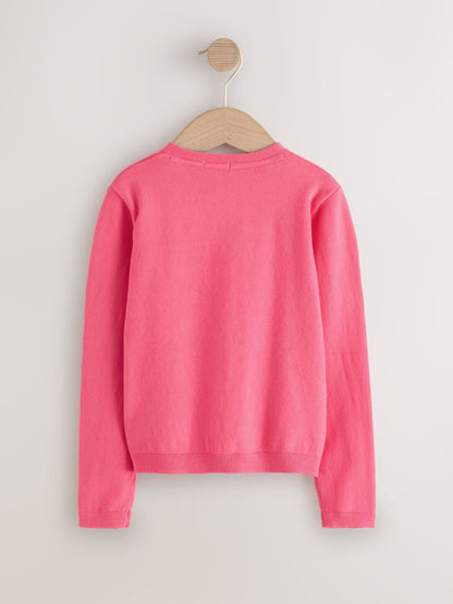 Dsiney Kidz - Fluro Pink Cardigan (3mths-10yrs) image 5