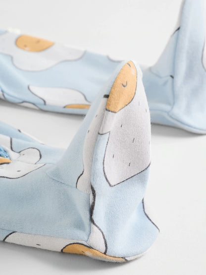 Minerals 4 Pack Two Way Zip Baby Sleepsuits (0mths-2yrs)