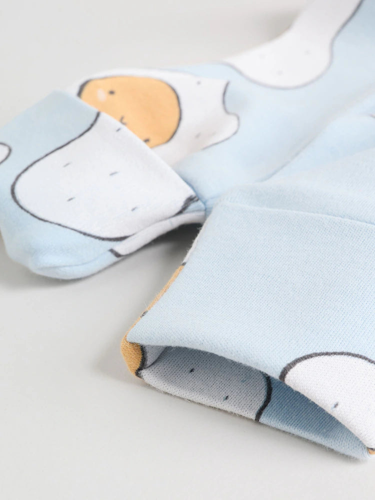 Minerals 4 Pack Two Way Zip Baby Sleepsuits (0mths-2yrs)