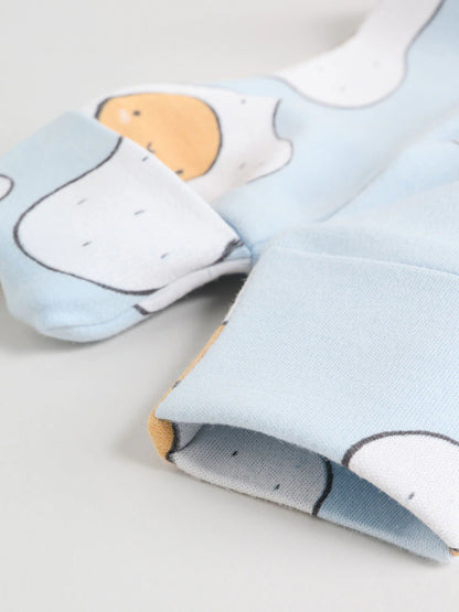 Minerals 4 Pack Two Way Zip Baby Sleepsuits (0mths-2yrs)