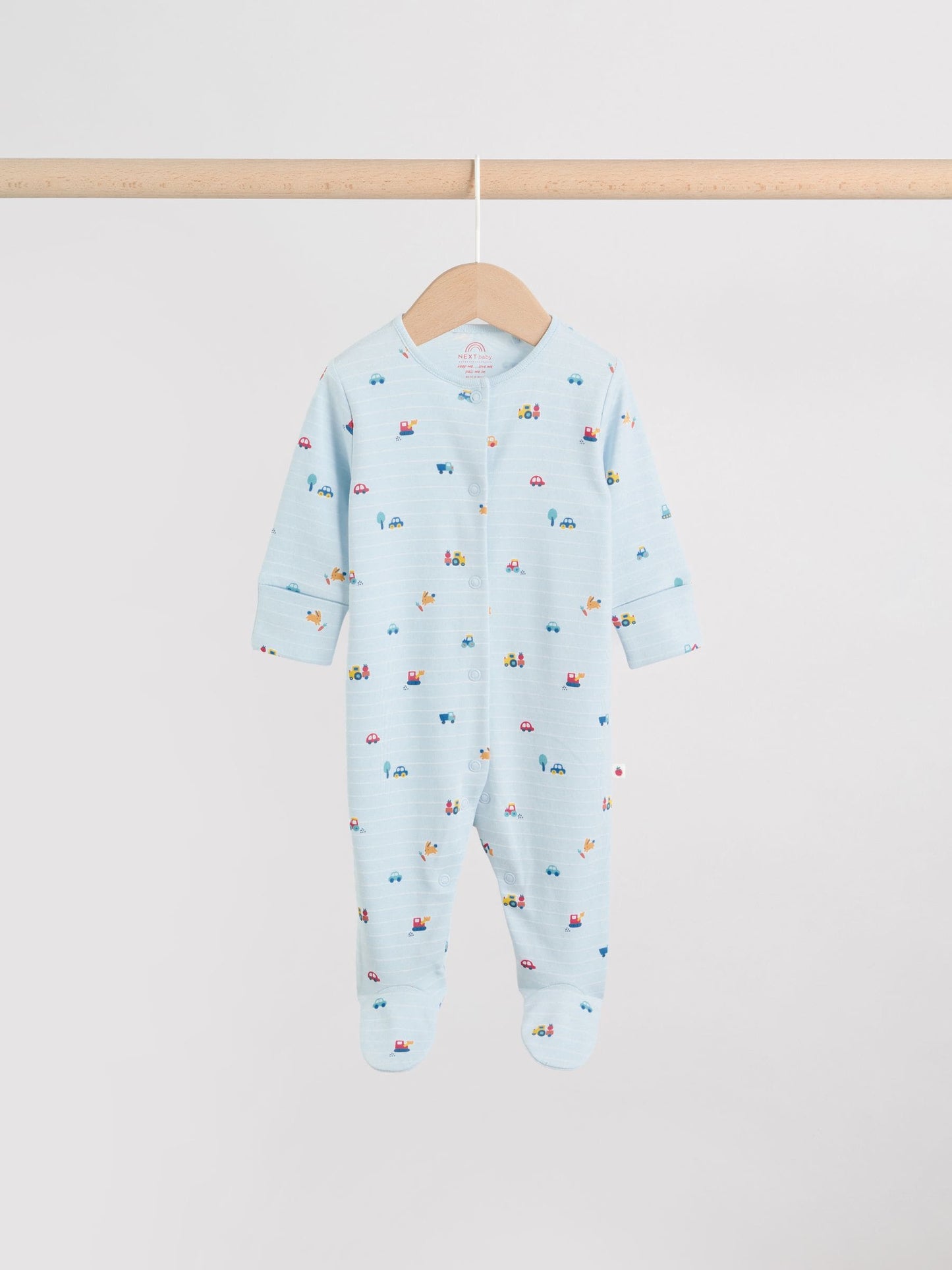 Multi Farm Baby Sleepsuits 3 Pack (0-2yrs) image 4